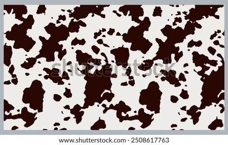 Cowhide Cow Animal Print Pattern Skin Spots Cowboy Western Aesthetic