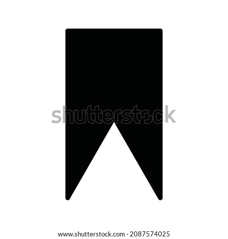 Add bookmark vector icon black. filled flat sign for mobile concept and web design. Bookmark plus simple solid icon. Symbol, logo illustration. Pixel perfect vector graphics
