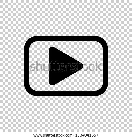 Transparent Youtube Icon Black And White Foto Images