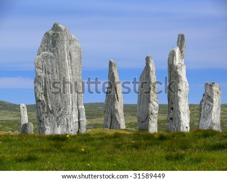 Calanais Standing Stones, Isle of Lewis, Scotland