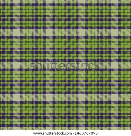 Vector woven twill plaid pattern design illustration