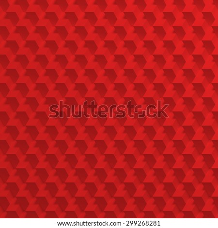 red abstract cubes/boxes background