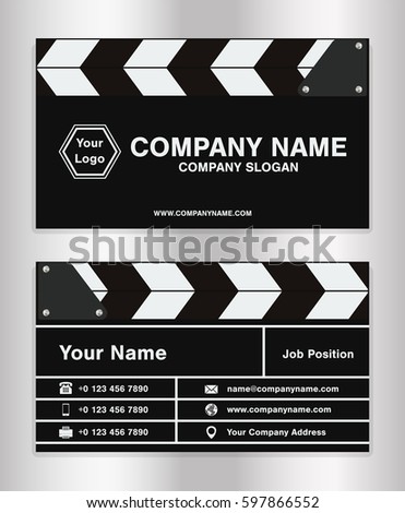 vector t shirt files download free Board Clapper Download  Vector Free Template Vector  Movie