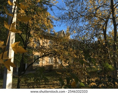 Similar – Image, Stock Photo house Cloudless sky