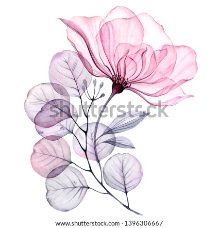 Similar – Image, Stock Photo romantic pink purple flowers in the garden in springtime