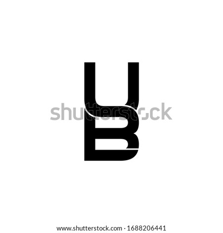 ub original monogram logo design