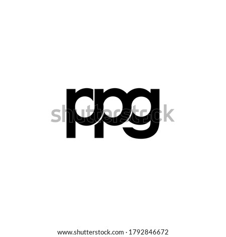 ppg letter original monogram logo design
