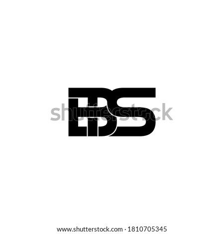 tbs letter original monogram logo design