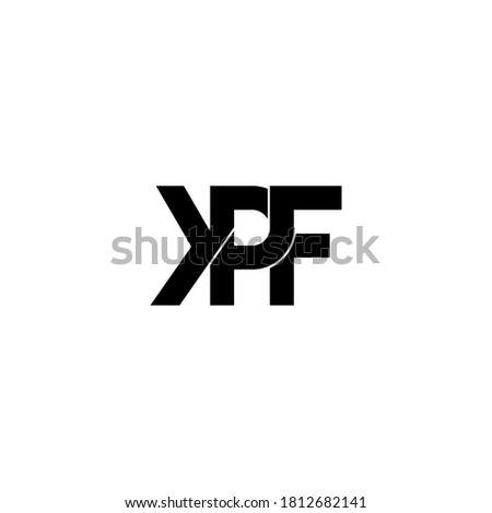 kpf letter initial logo design