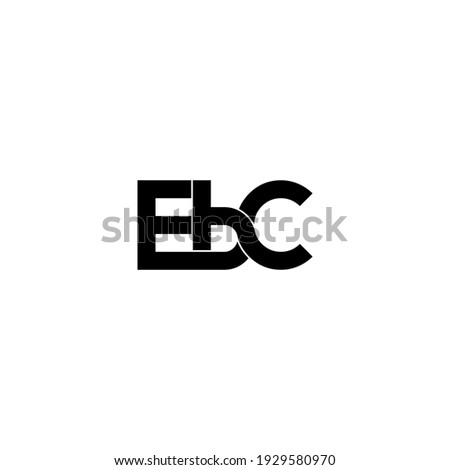 ebc letters, original monogram logo design