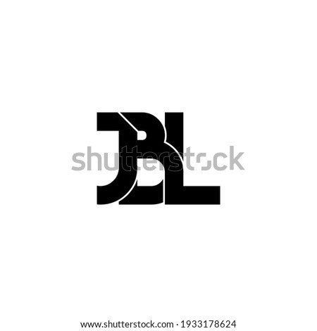 jbl letter original monogram logo design