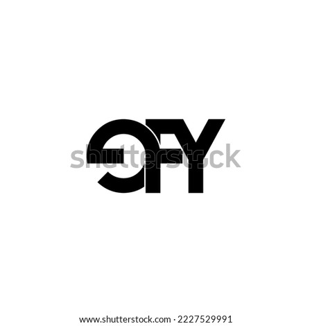 efy lettering initial monogram logo design