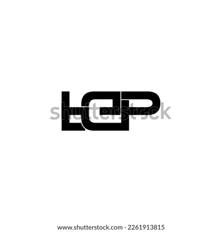 tep lettering initial monogram logo design