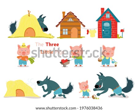 Three Little Pigs Clipart | Free download on ClipArtMag