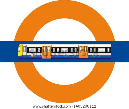 The Overground - a suburban rail network serving London