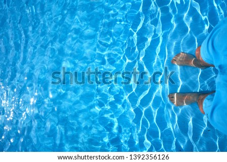 Image, Stock Photo cooling down pool Water