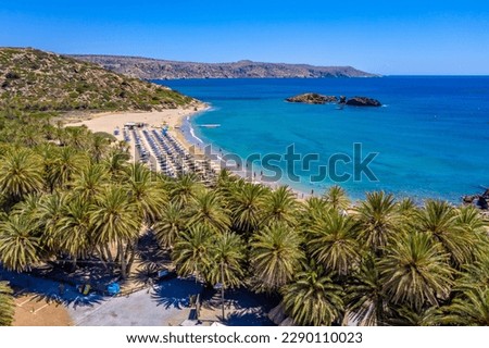 Similar – Foto Bild Kreta. Strand Meer Natur