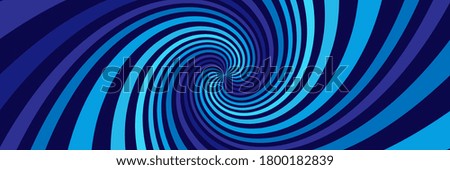 Long background with blue spirals
