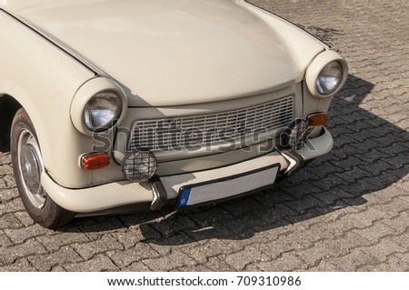 Similar – Image, Stock Photo Trabant Vehicle Car Trabbi