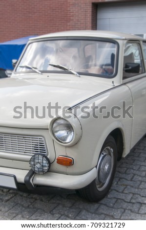 Similar – Image, Stock Photo Trabant Vehicle Car Trabbi