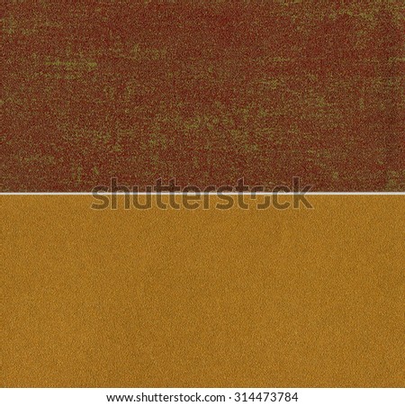 Set of two brown glittering texture for background