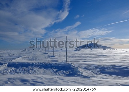 Similar – Foto Bild Winter im Riesengebirge bei Janske Lazne, Tschechien