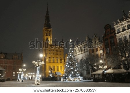 Similar – Foto Bild Dlugi Targ and the Golden Gate | Gdansk | Poland