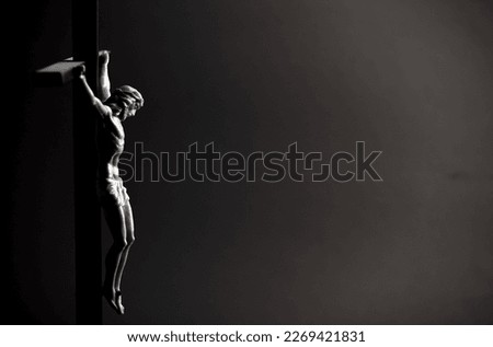 Similar – Image, Stock Photo Jesus Crucified