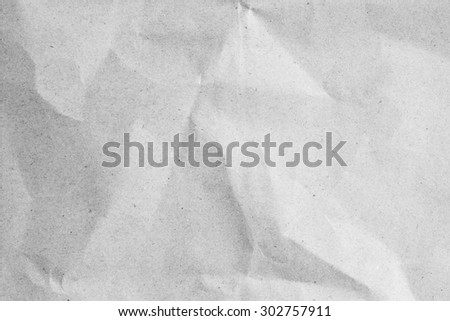 White crumpled paper for backgrounds.