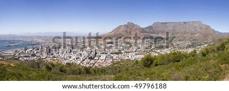 Cape Town City Panorama, South Africa