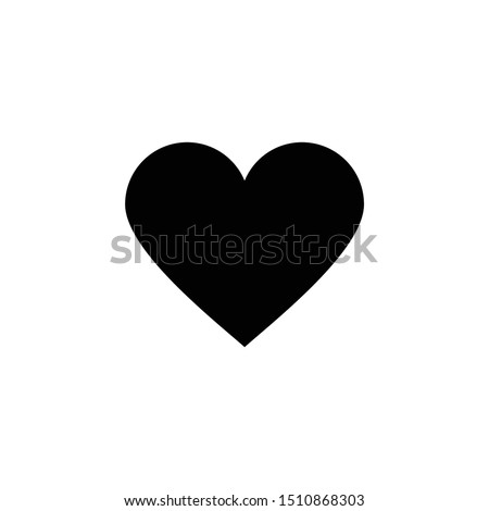 Hearth icon vector. Love icon isolated for app and web design