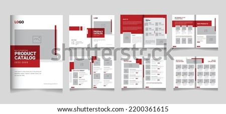 Multipurpose Product catalog design or product catalogue template design or company furniture product catalog