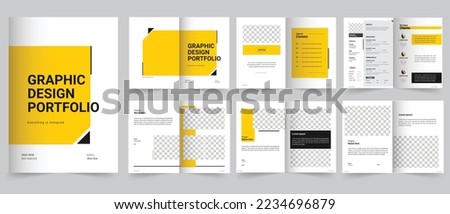 Graphic Design Portfolio design Template