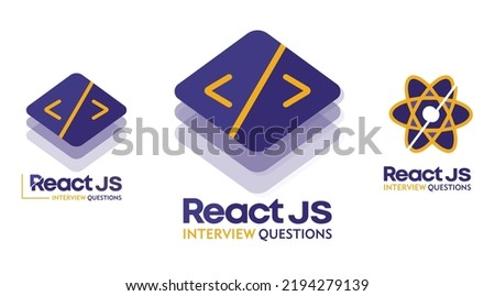 React JS Logo design collection	