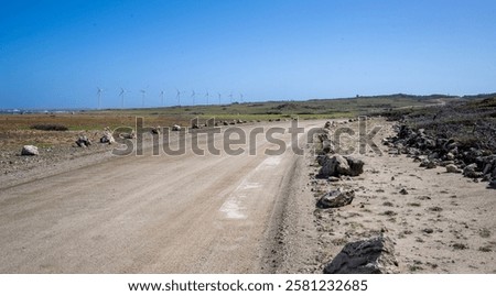 Similar – Image, Stock Photo Mountainous area against clean sky