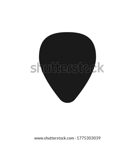 pick guitar vector design illustration