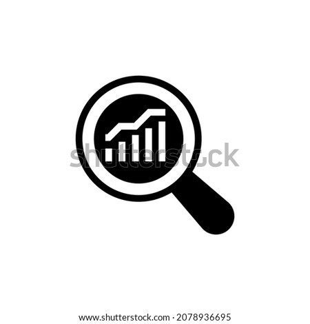 Statistical Analysis icon in vector. Logotype