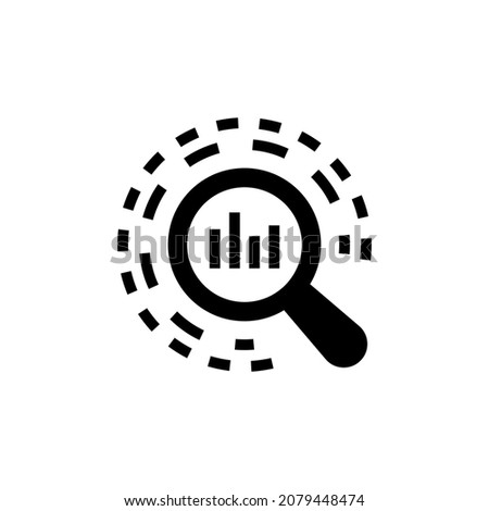 Data Insight icon in vector. Logotype