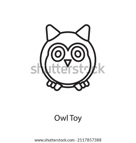 owl icon in vector. Logotype