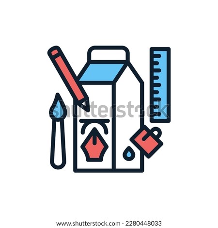 Packaging Design icon in vector. Illustration