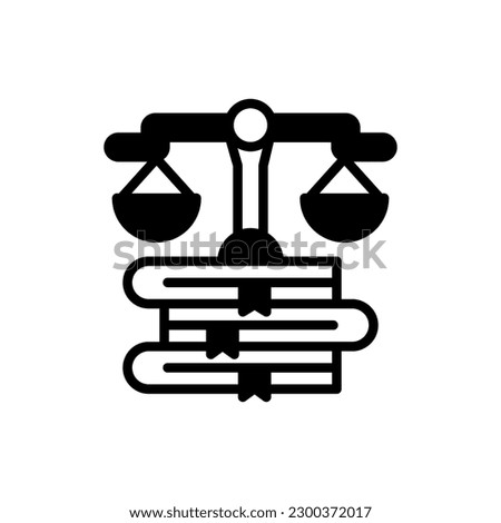 Legislation icon in vector. Illustration