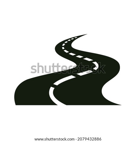 Similar – Image, Stock Photo Curvy Street