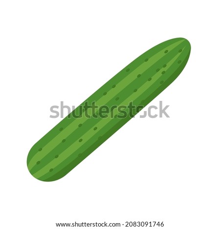 cucumber vector illustration logo icon clipart 