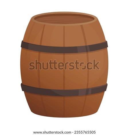 Similar – Image, Stock Photo Wooden barrel as detail view