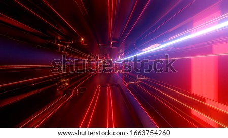 Similar – Image, Stock Photo tunnel vision. Style