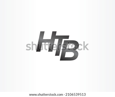 Letter HTB logo icon design template elements - Illustration