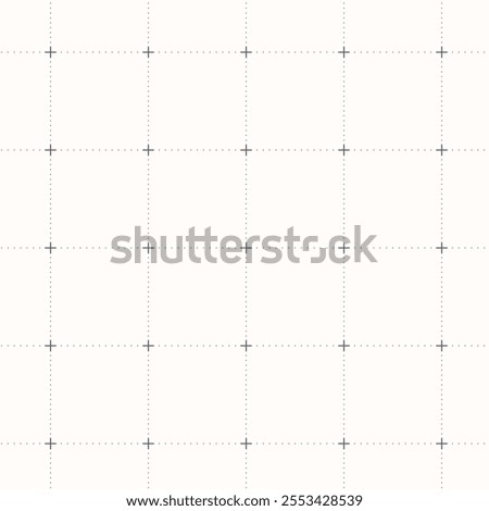 Graph check paper. Printable squared grid paper with with lines and dots. Geometric background for school, wrapping, invitations, card, scrapbooking, notebook, diary. Lined paper blank.