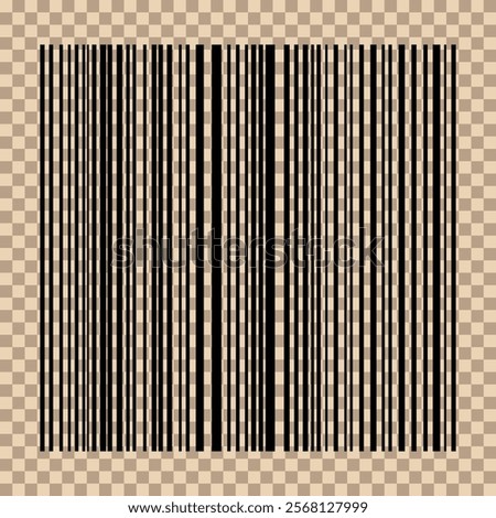 Barcode isolated on white background. Code stripes sticker. Barcode labels, customers qr code.