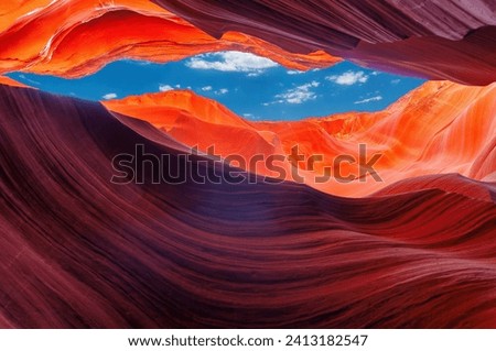 Similar – Foto Bild Antelope Canyon Lichtspiel