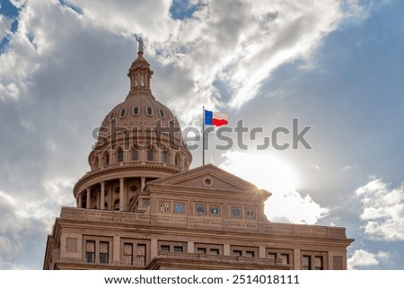 Similar – Image, Stock Photo Dome of the American Orphanage in Potsdam